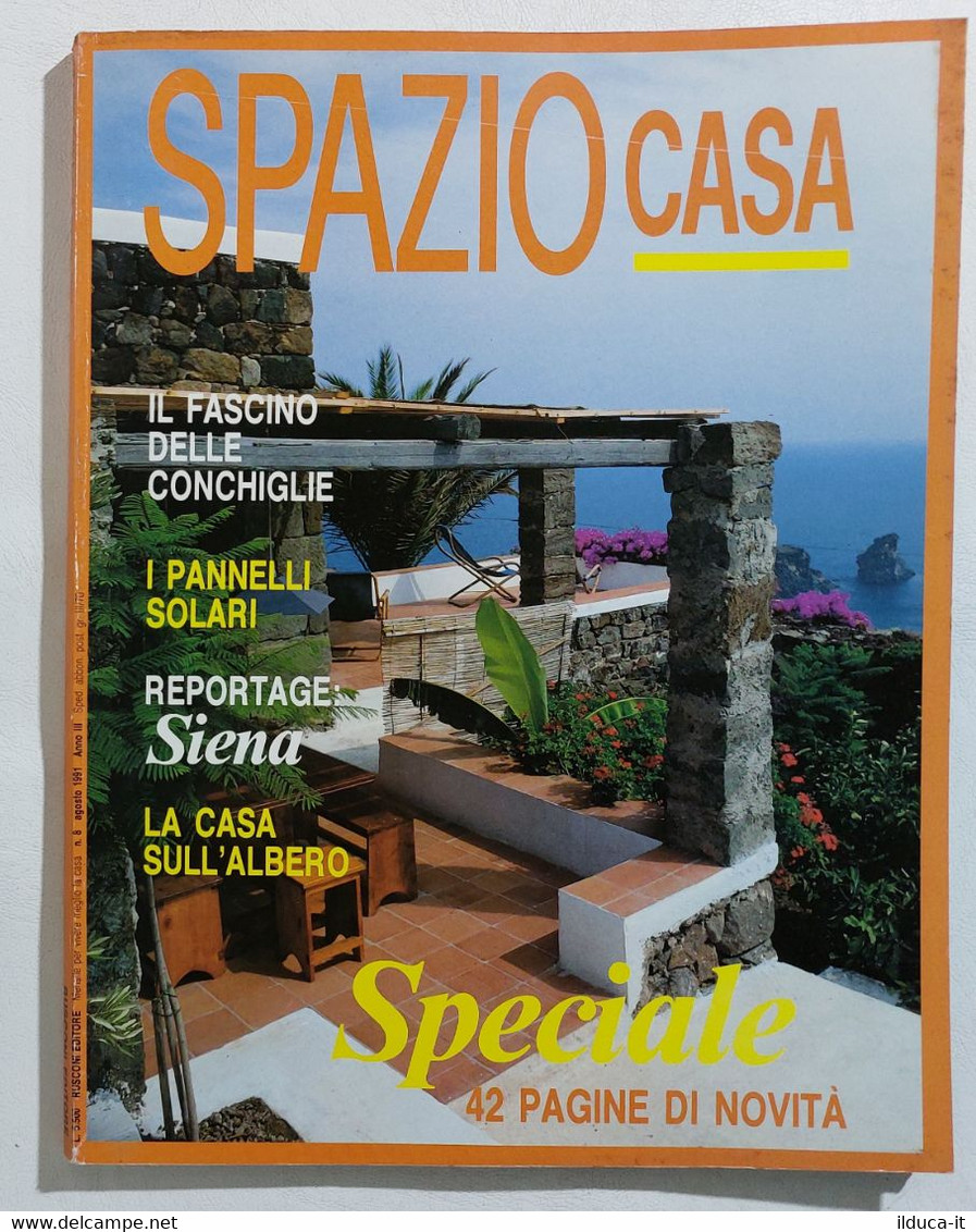 16932 SPAZIO CASA 1991 N. 8 - Siena / Pannelli Solari / Casa Sull'albero - House, Garden, Kitchen