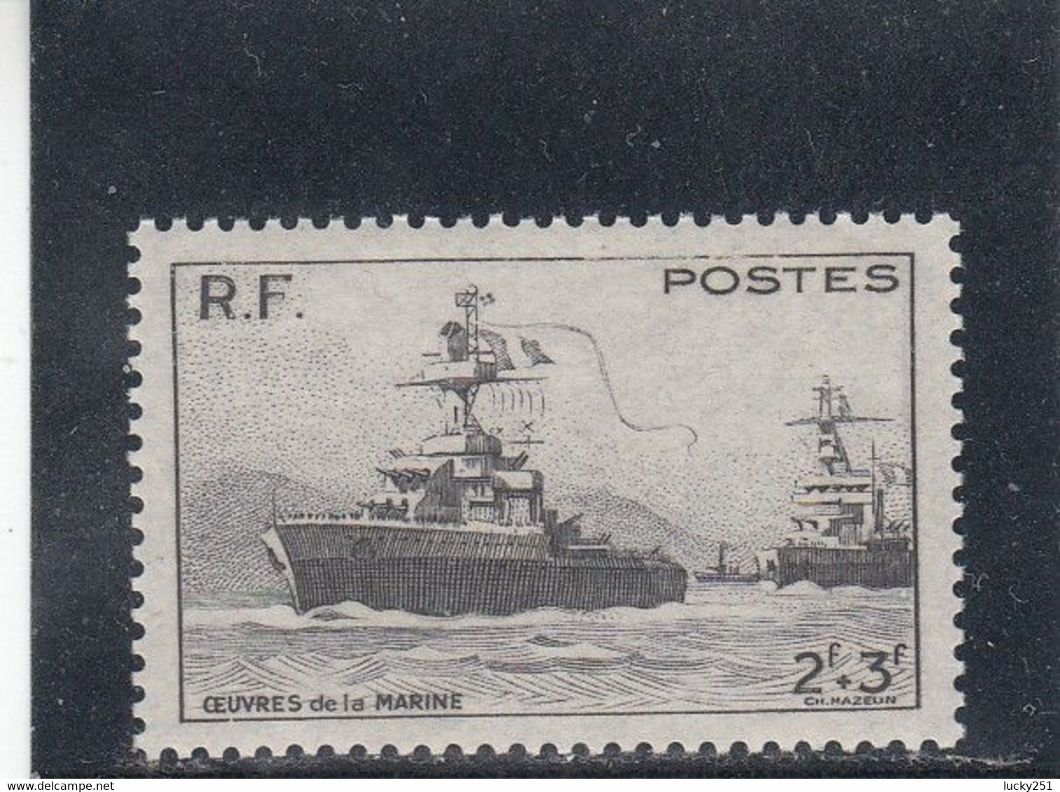 France - Année 1946 - Neuf** - N°YT 752** - Pour Les Oeuvres De La Marine - Neufs