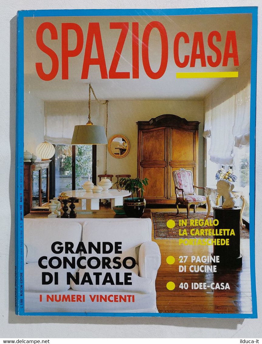 16942 SPAZIO CASA 1992 N. 1 - Cucine / Idee Casa - Casa, Giardino, Cucina