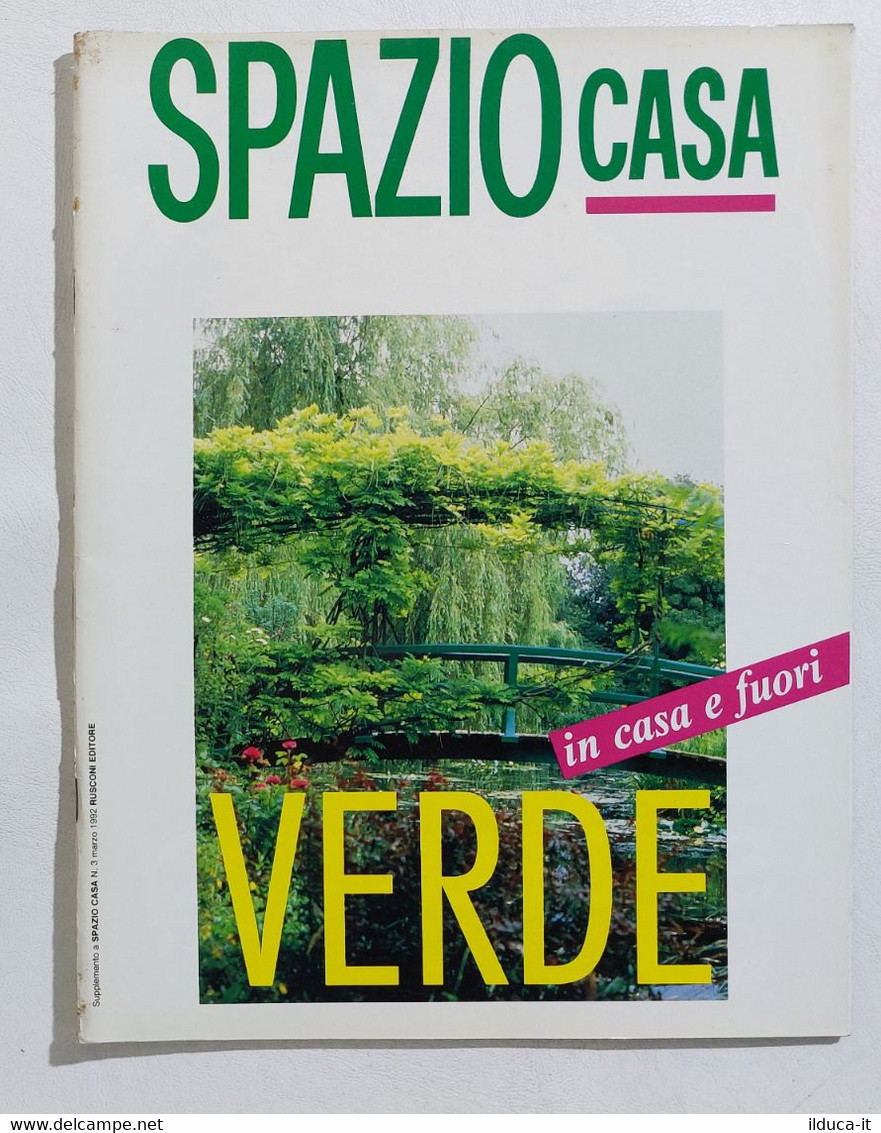 16945 SPAZIO CASA 1992 N. 3 - L Giardino / Bergamo + Allegato Verde - Natur, Garten, Küche