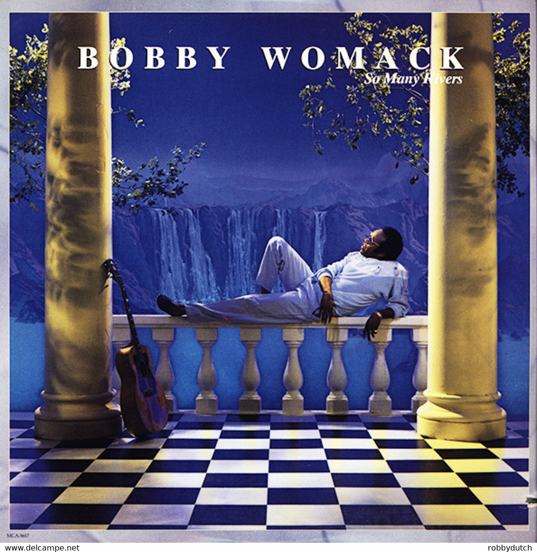 * LP *  BOBBY WOMACK - SO MANY RIVERS (USA 1985 EX-) - Soul - R&B