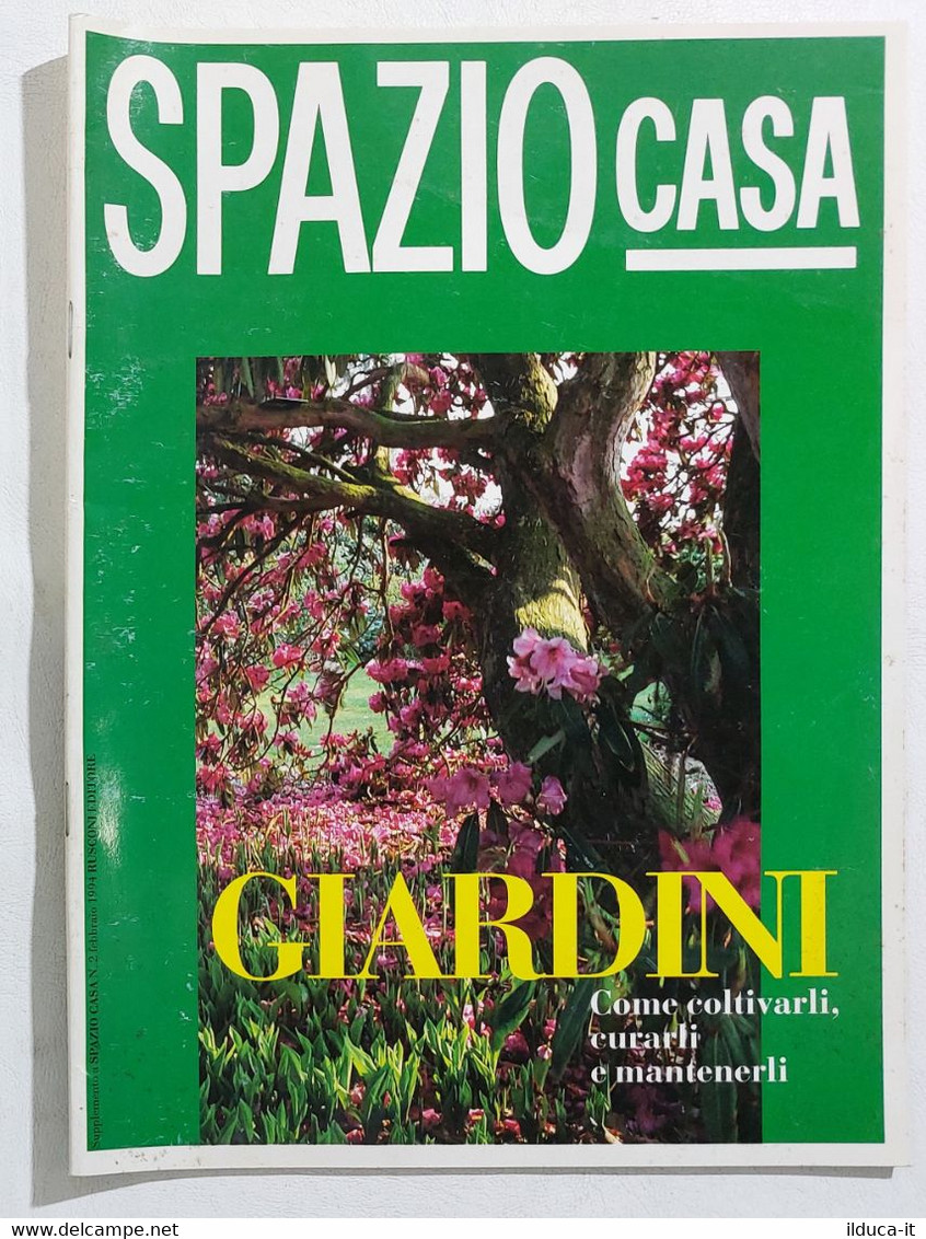 17022 SPAZIO CASA 1994 N. 2 - Luci Da Interno + Allegato Giardini - Maison, Jardin, Cuisine