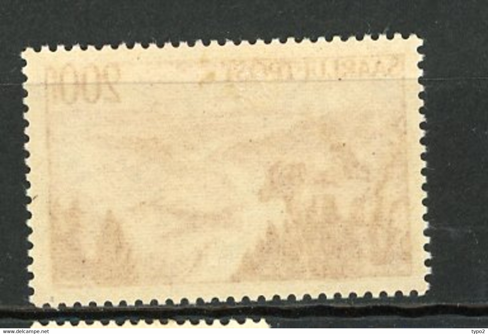 SARRE -  Yv. PA N° 11  Mi N° 254  *  200f  Mittlebach   Cote 25  Euro  BE   2 Scans - Airmail