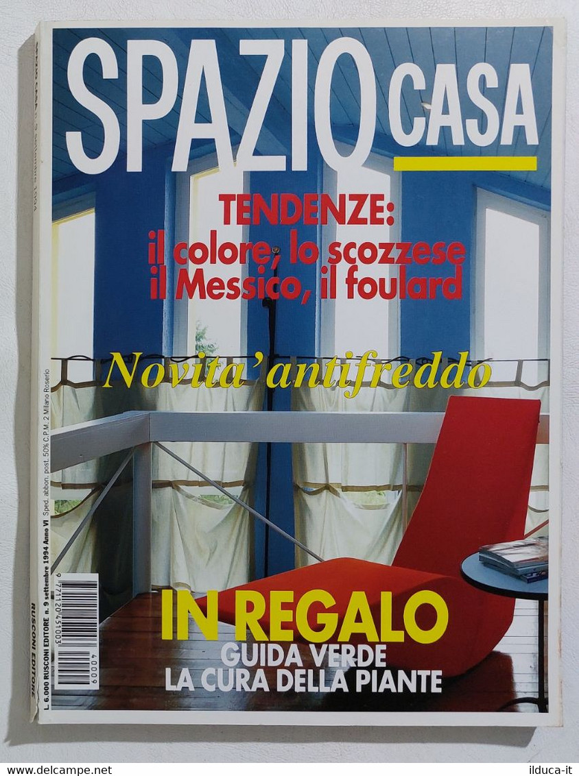 17037 SPAZIO CASA 1994 N. 9 - Antifreddo / Colore / Scozzese - Casa, Giardino, Cucina