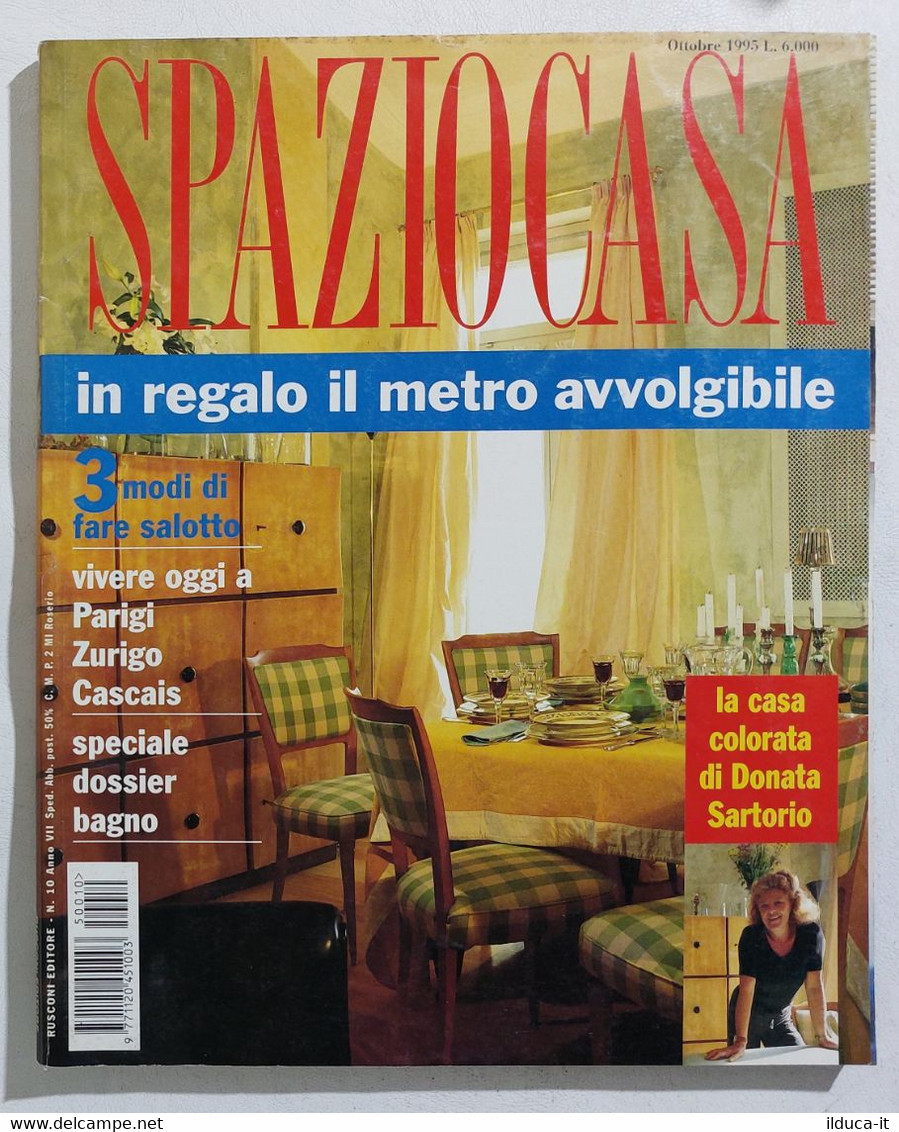 17056 SPAZIO CASA 1995 N. 10 - Parigi / Zurigo / Donata Sartorio - Maison, Jardin, Cuisine