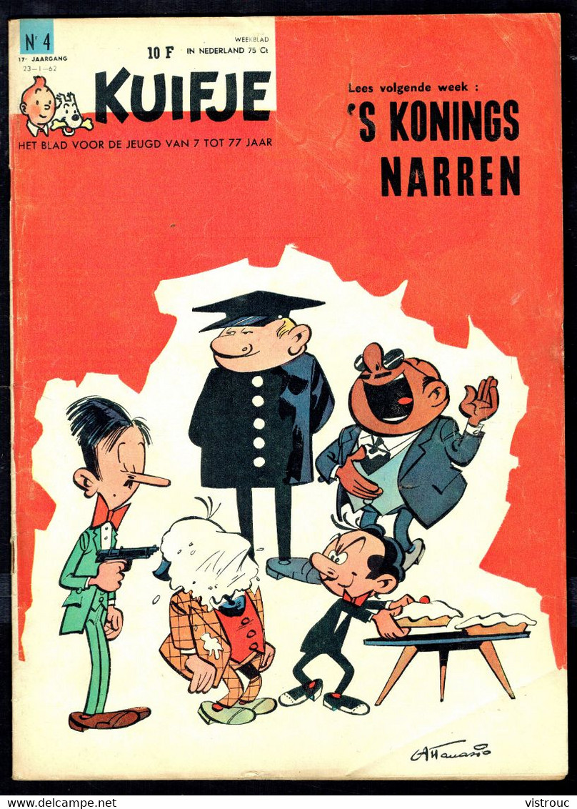 Jaargang 1962 - KUIFJE - N° 4 - Weekblad. - Pep