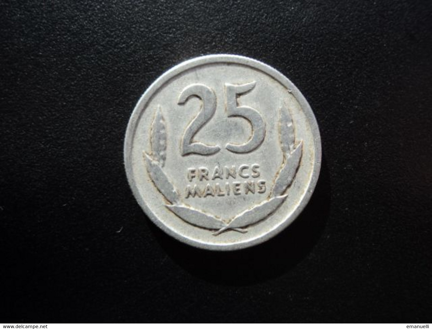 MALI (indépendant) : 25 FRANCS MALIENS  1961   KM 4     TTB - Mali (1962-1984)