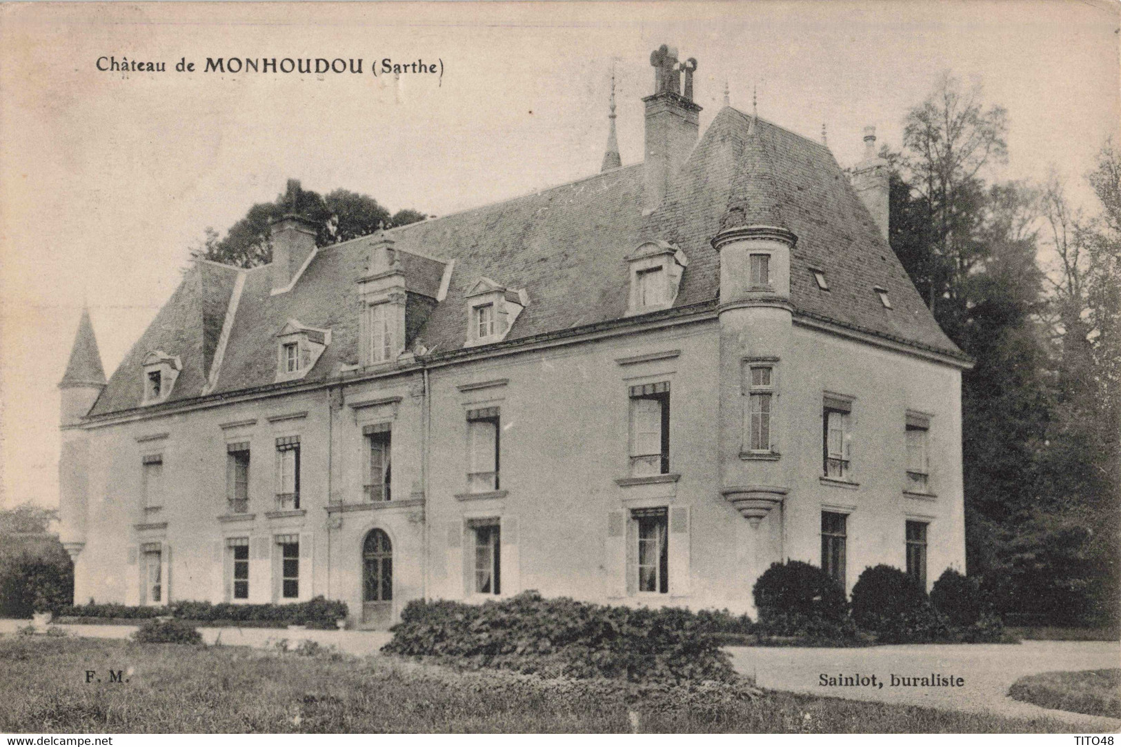 FRANCE - 72 SARTHE - MAROLLE-les-BRAULTS - Château De MONHOUDOU - Marolles-les-Braults