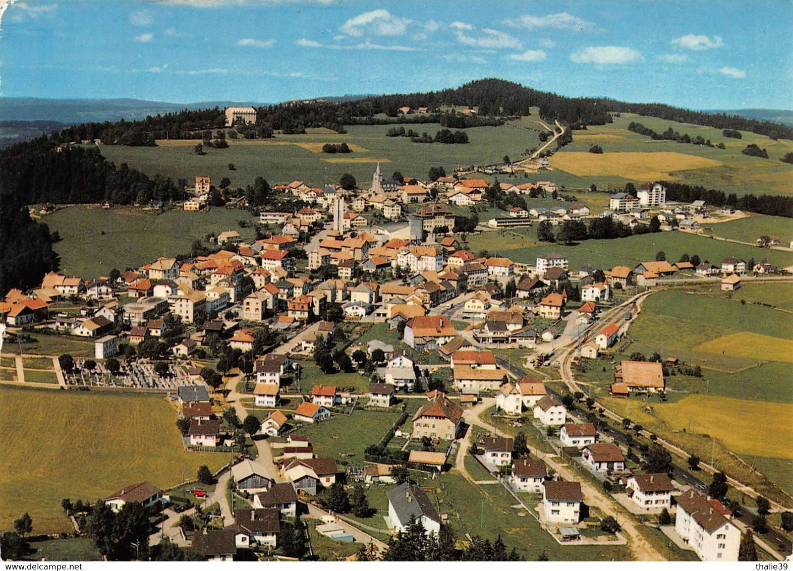 Le Noirmont Vue Aérienne Deriaz - Le Noirmont