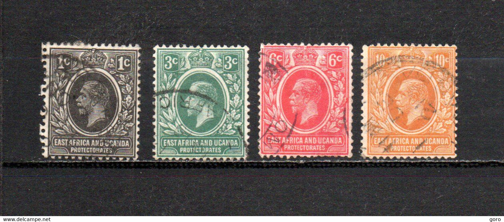 Africa Oriental Británica  1921-22  .-  Y&T  Nº   156/159 - Brits Oost-Afrika