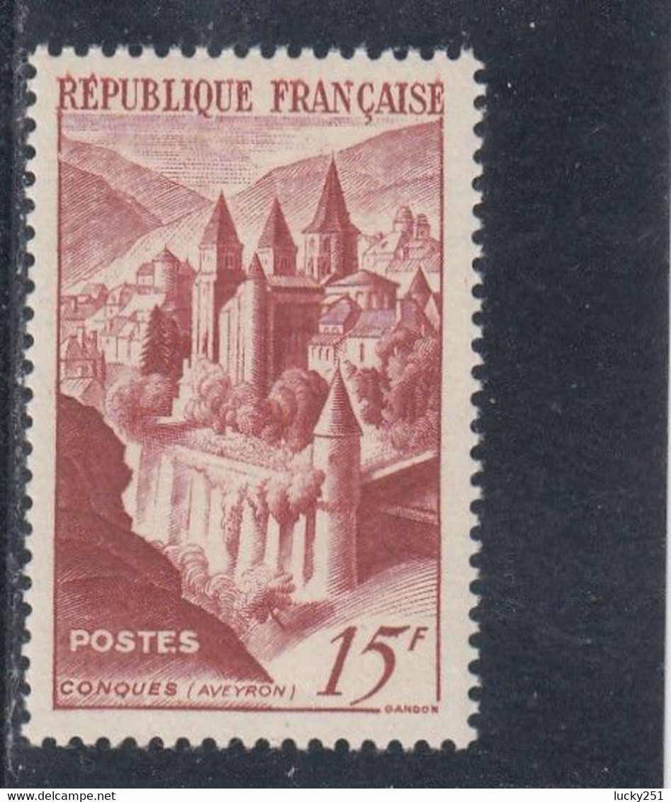 France - Année 1947 - Neuf** - N°YT 792**  -  Abbaye De Conques - Neufs