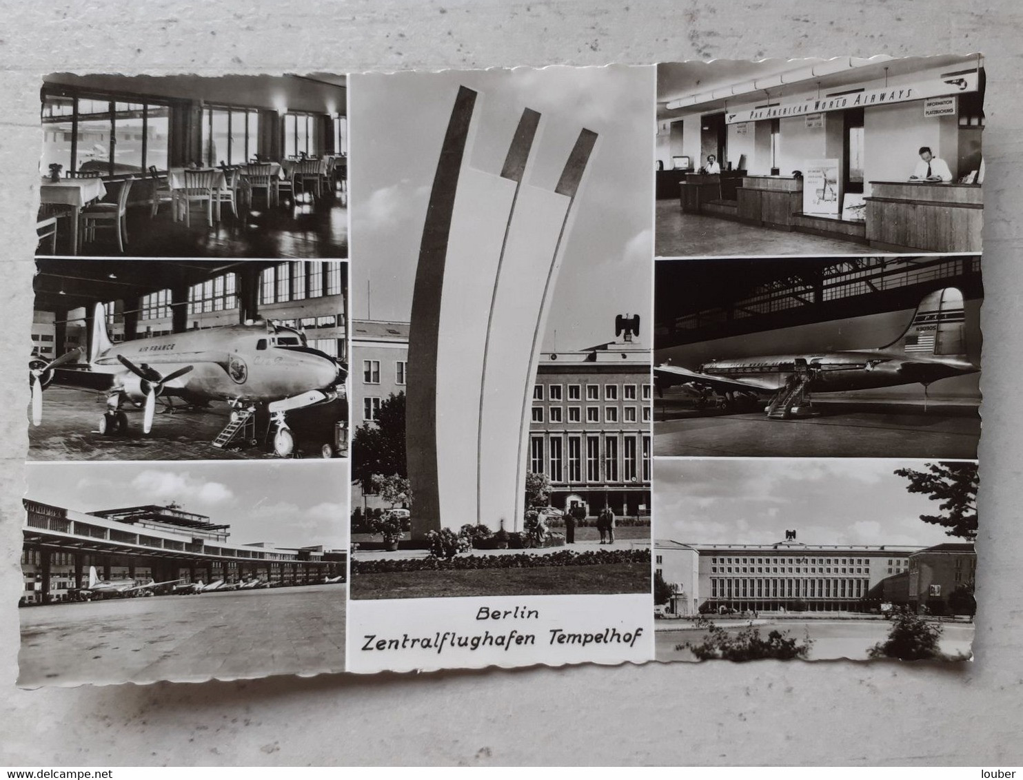 CPA ALLEMAGNE BERLIN Zentralflughafen Tempelhof - Tempelhof