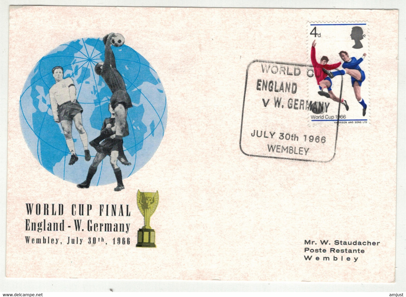 Football // 1966 // World Cup Final: England-W.Germany - 1966 – England