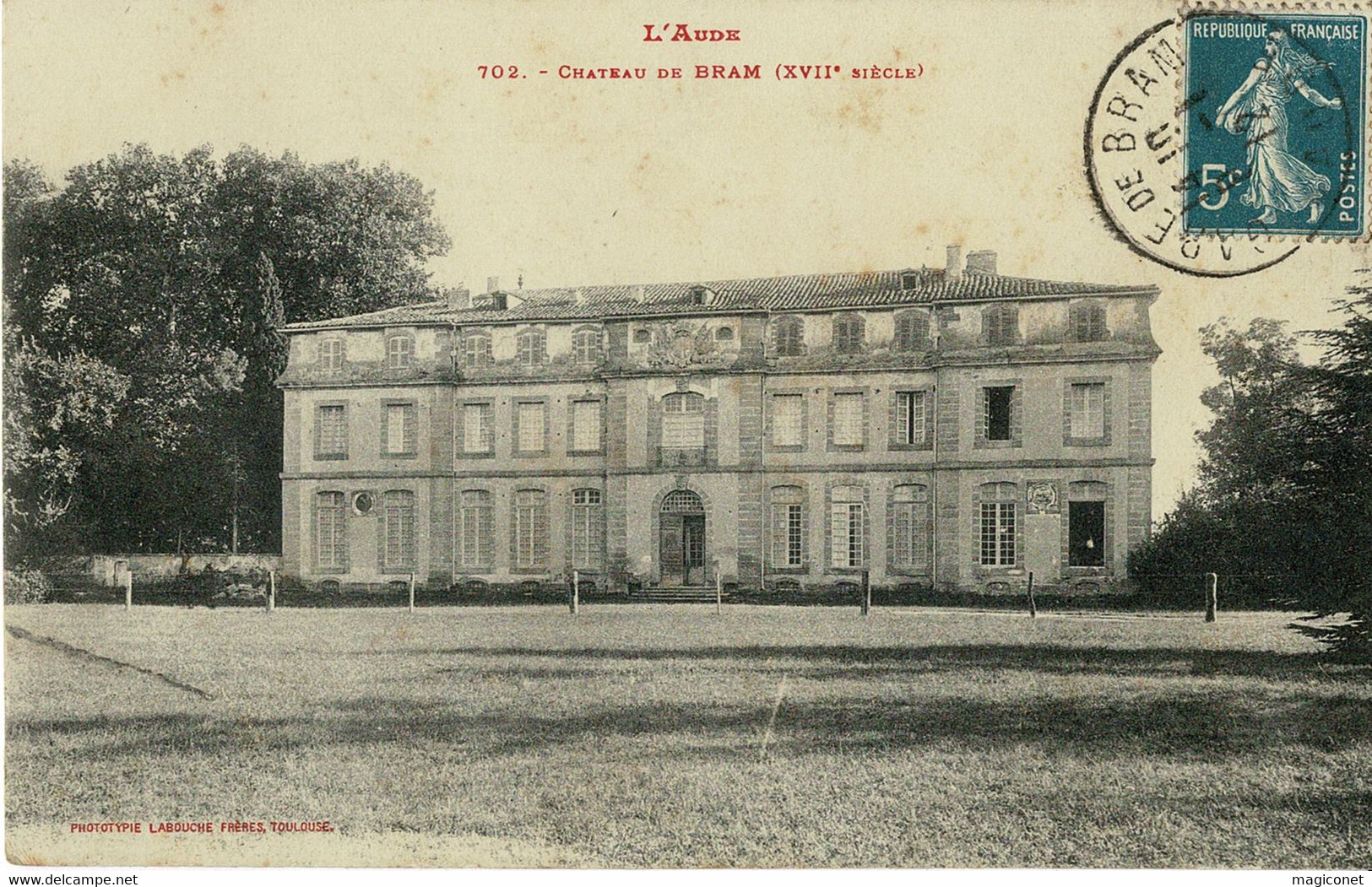 CPA - Château De Bram - Bram