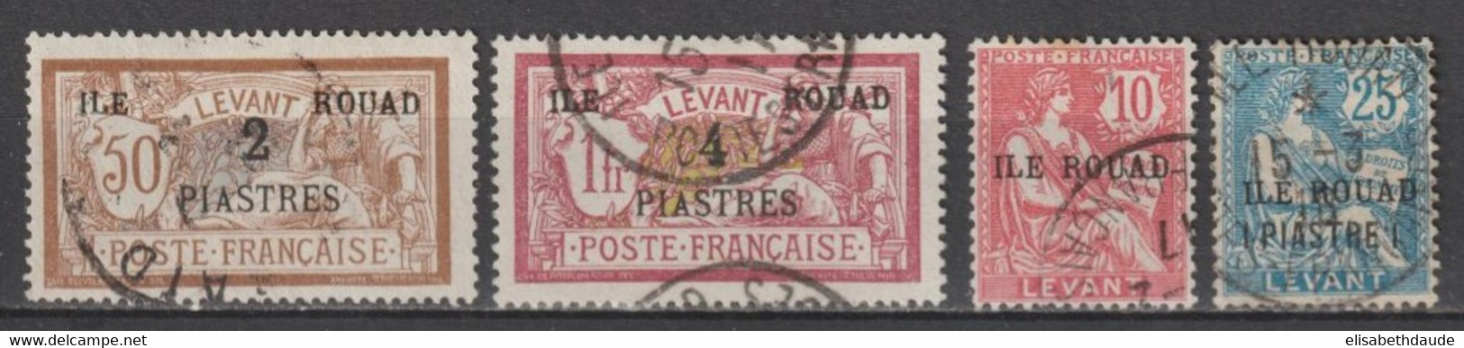 ROUAD - 1916 - YVERT N° 8+11+14/15 OBLITERES ! - Used Stamps