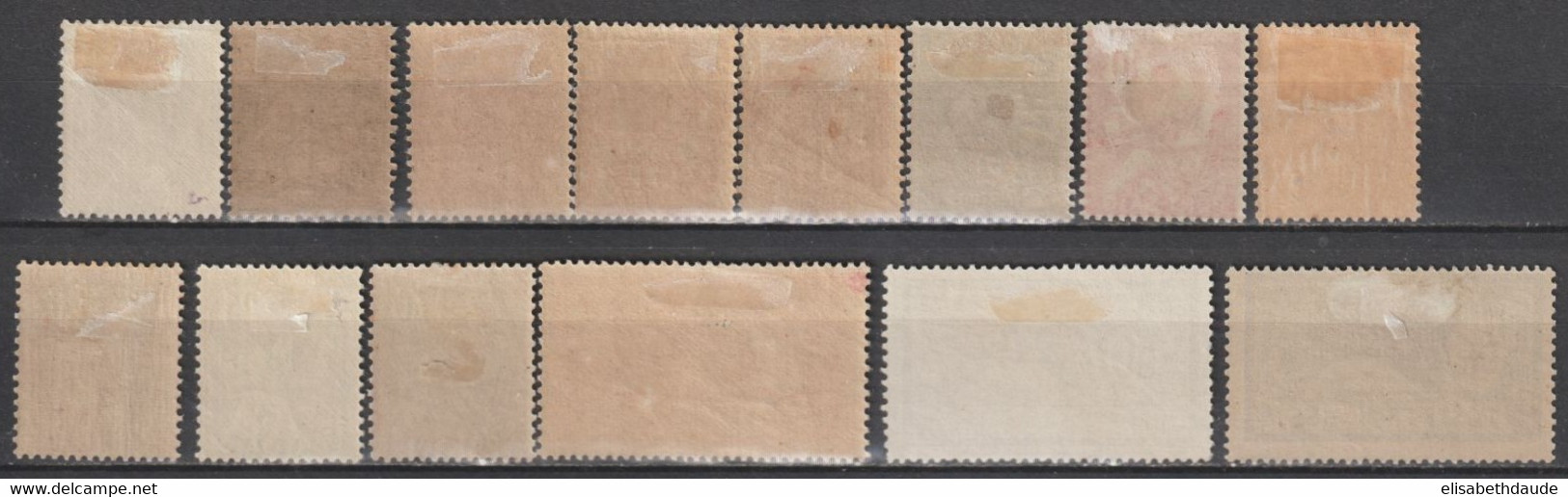 PORT SAÏD - 1902/1920 - YVERT N° 20/31 + 34 * MH - COTE = 89 EUR. - Unused Stamps