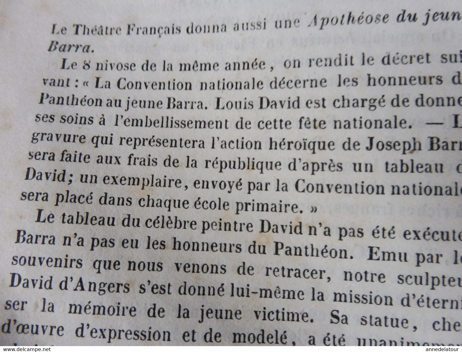 1839 Le coucou; Joseph Barra; Ecole chrétienne à Calcutta; Nérigean et sa crois ou colonne ;Espagne au 18e siècle  ; etc