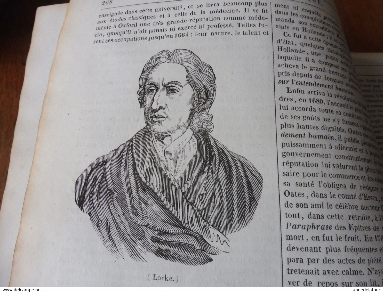 1839 Hambourg ; Portrait De John Locke Et Sa Maison Natale à Wringthon; Traditions Carlovingiennes ; Les Larmes; Etc - 1800 - 1849