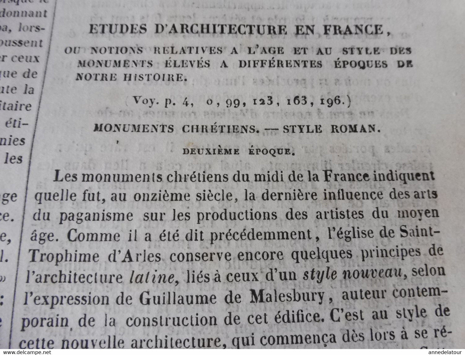 1839 Fête du feu en Inde; Eternuement = Esprit ?; Architecture (Abbaye à Caen,Eglise à Bayeux; St-Germain des Prés; etc