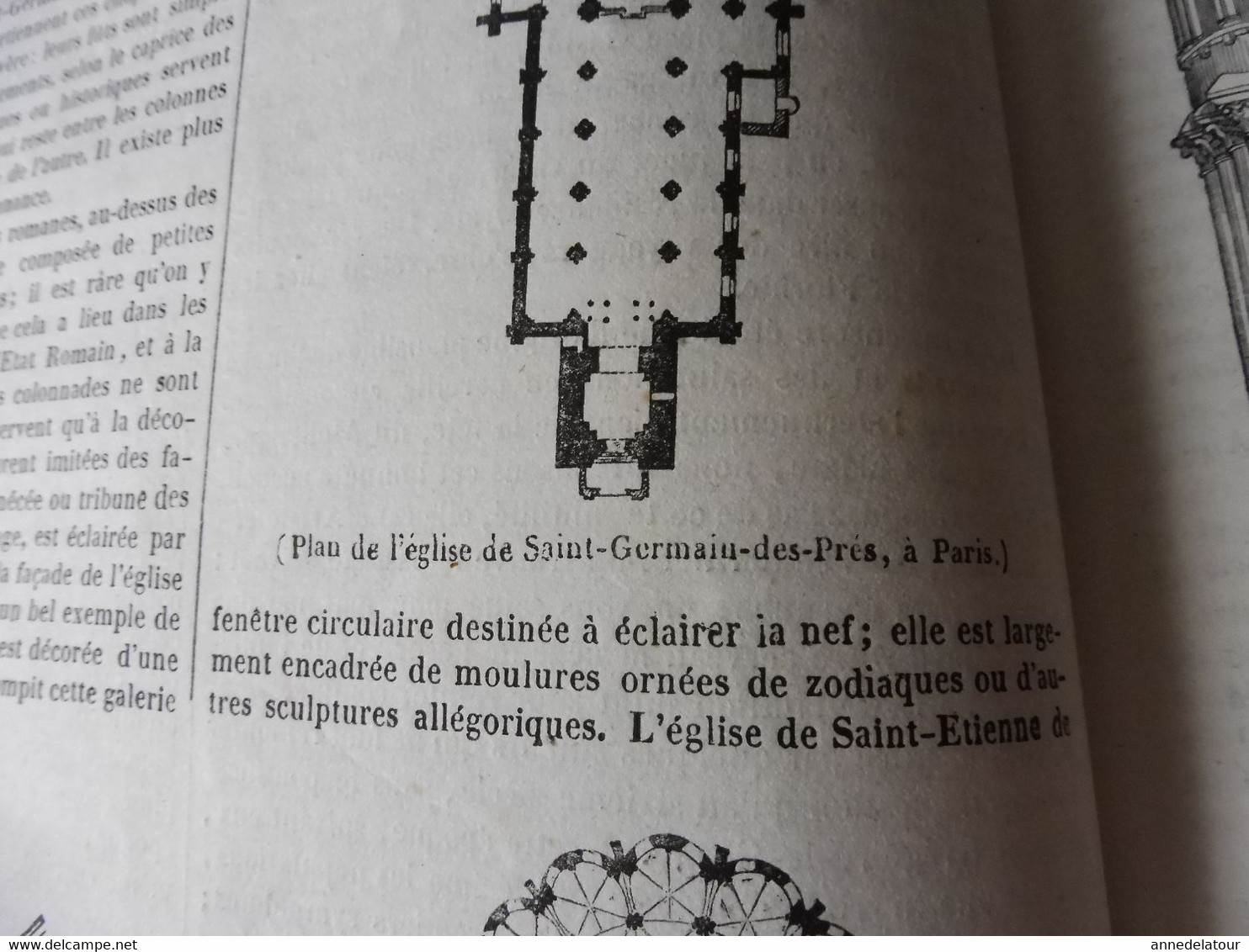 1839 Fête du feu en Inde; Eternuement = Esprit ?; Architecture (Abbaye à Caen,Eglise à Bayeux; St-Germain des Prés; etc