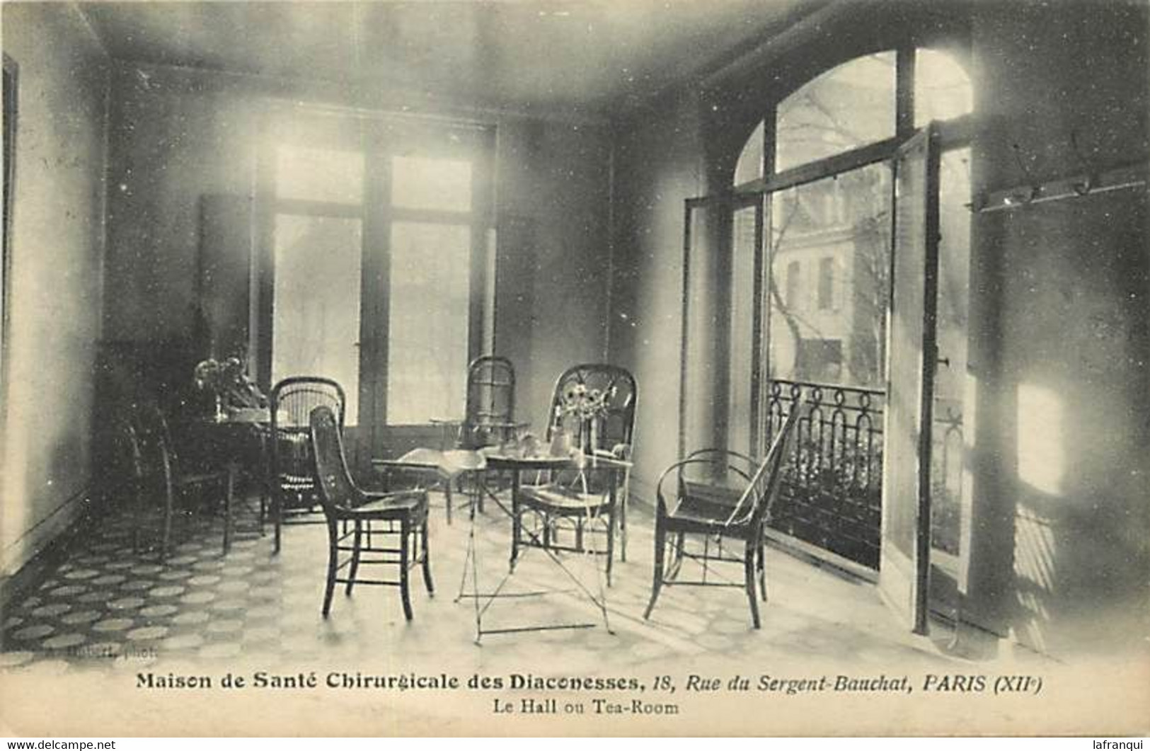 Themes Div-ref MM678-santé -maison De Santé Chirurgicale Des Diaconesses -18 Rue Du Sergent Bauchat -paris 12eme -tea Ro - Santé