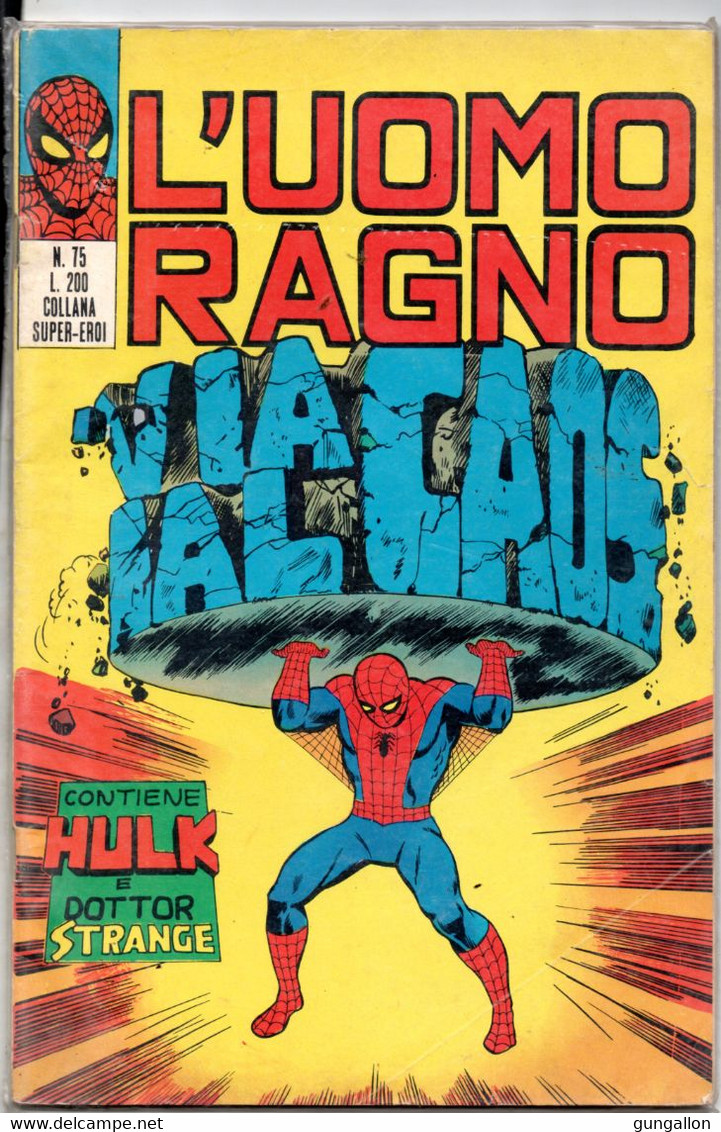 Uomo Ragno(Corno 1973) N. 75 - Spiderman