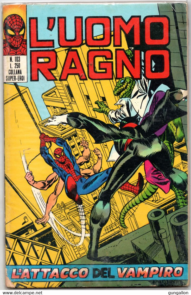 Uomo Ragno(Corno 1974) N. 103 - Spiderman