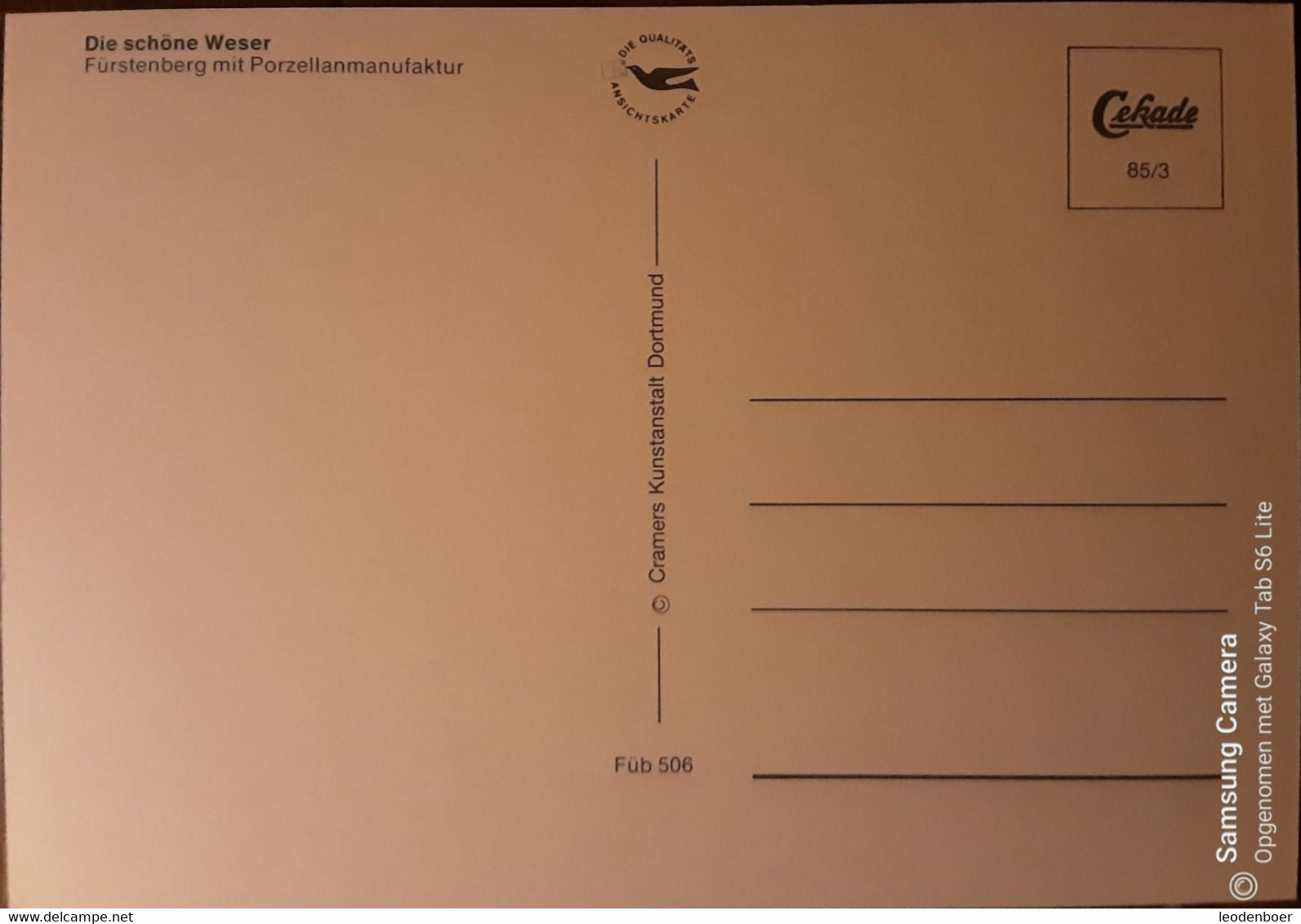 Furstenberg Mit Porzellanmanufaktur - Die Schone Weser - Fürstenberg