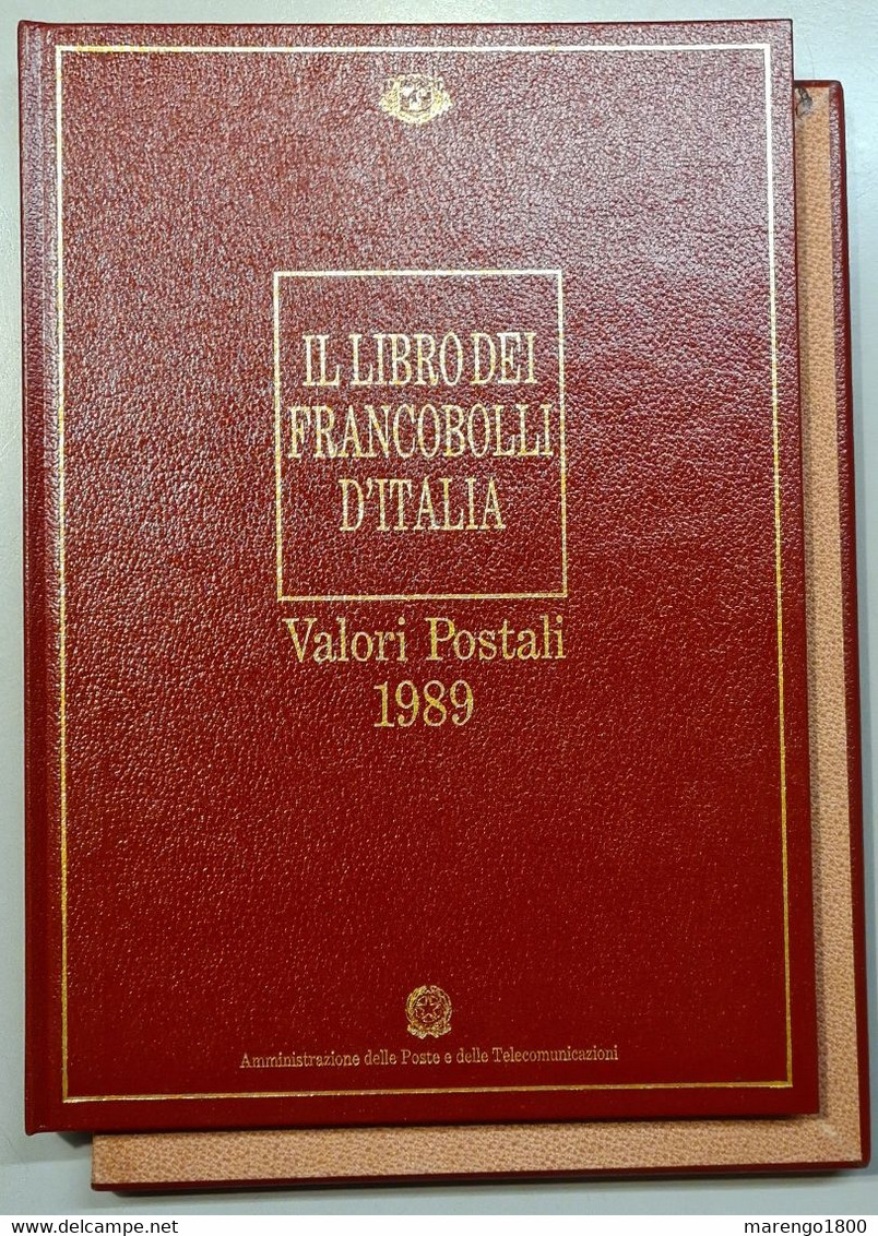 ITALIA 1989 - Libro Dei Francobolli Anno 1989           (g9007) - Postzegelboekjes