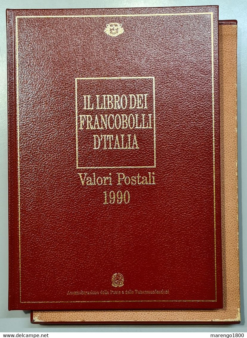 ITALIA 1990 - Libro Dei Francobolli Anno 1990           (g9008) - Postzegelboekjes