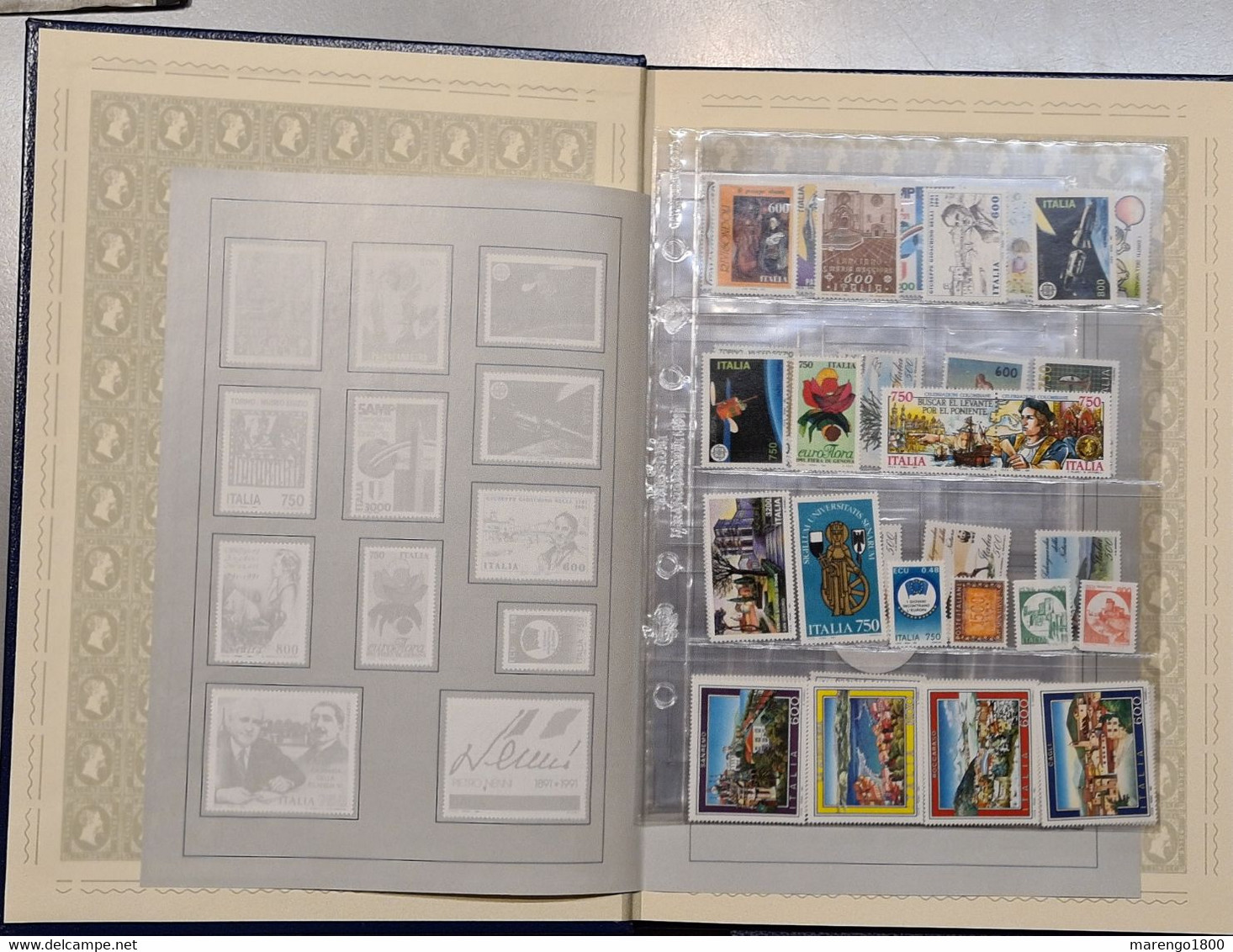 ITALIA 1991 - Libro Dei Francobolli Anno 1991           (g9009) - Libretti