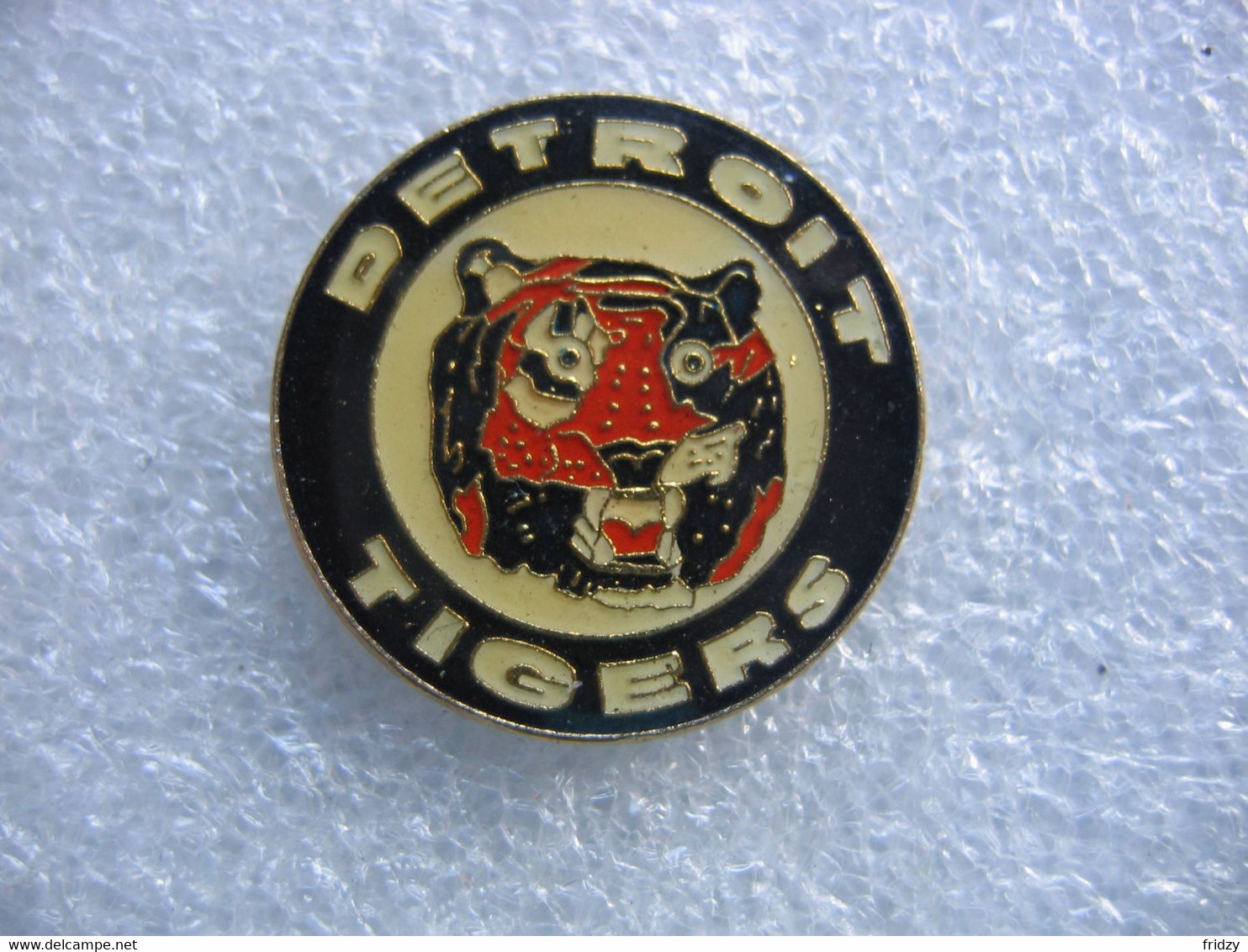 Pin's De L'emblème De L'équipe De Baseball  "Les Tigers" à DETROIT Dans Le Michigan - Honkbal