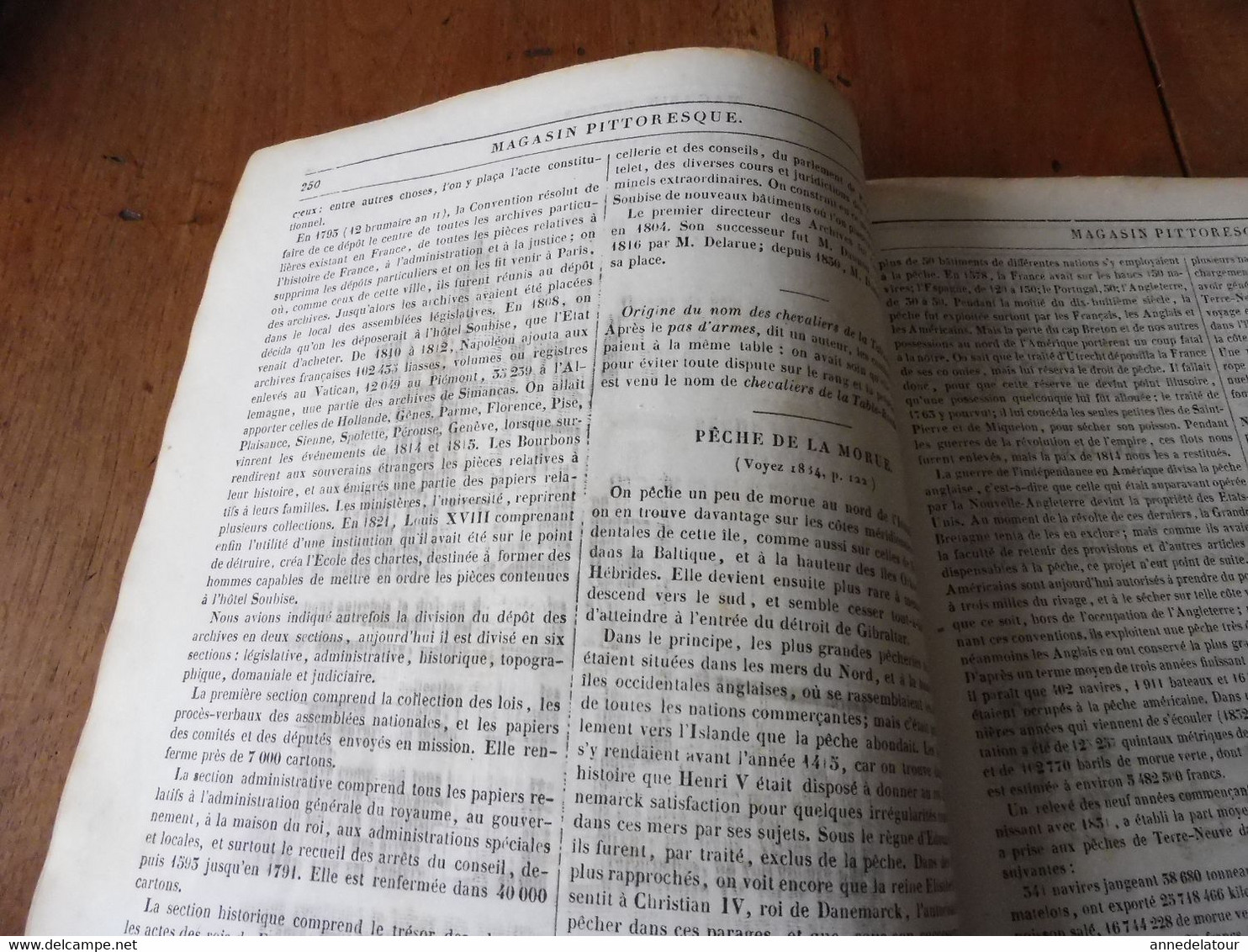 1839 Peinture japonaise sur soie; Hôtel Soubise à Paris; Arabesque de la mosquée de Cordoue; Etc