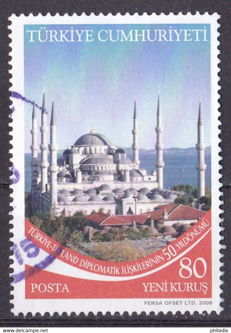 Türkei Marke Von 2008 O/used (A2-30) - Usati