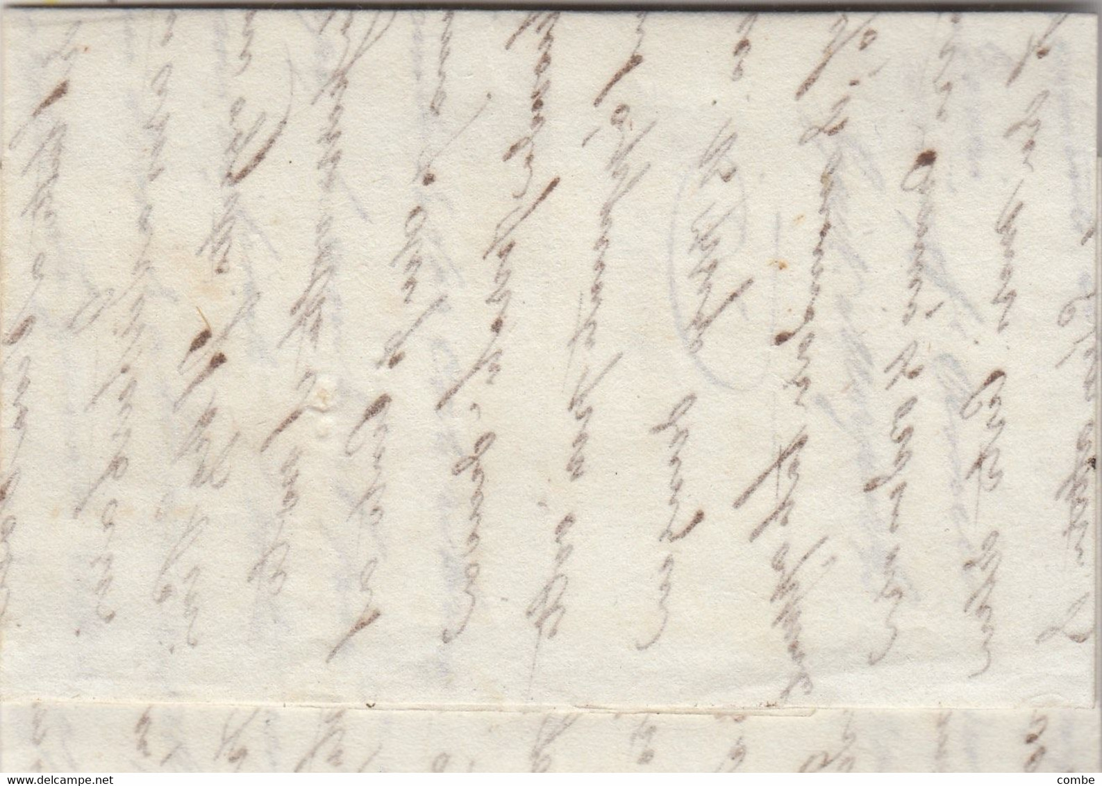 OLD LETTER . 1836. CAIRO TO ALESSANDRIA. WRITTEN IN GERMAN - Préphilatélie