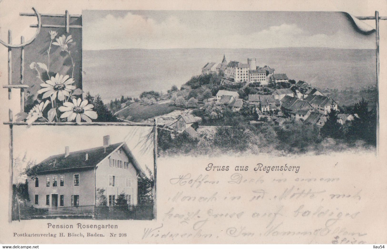 Gruss Aus Regensberg (1903) - Regensberg