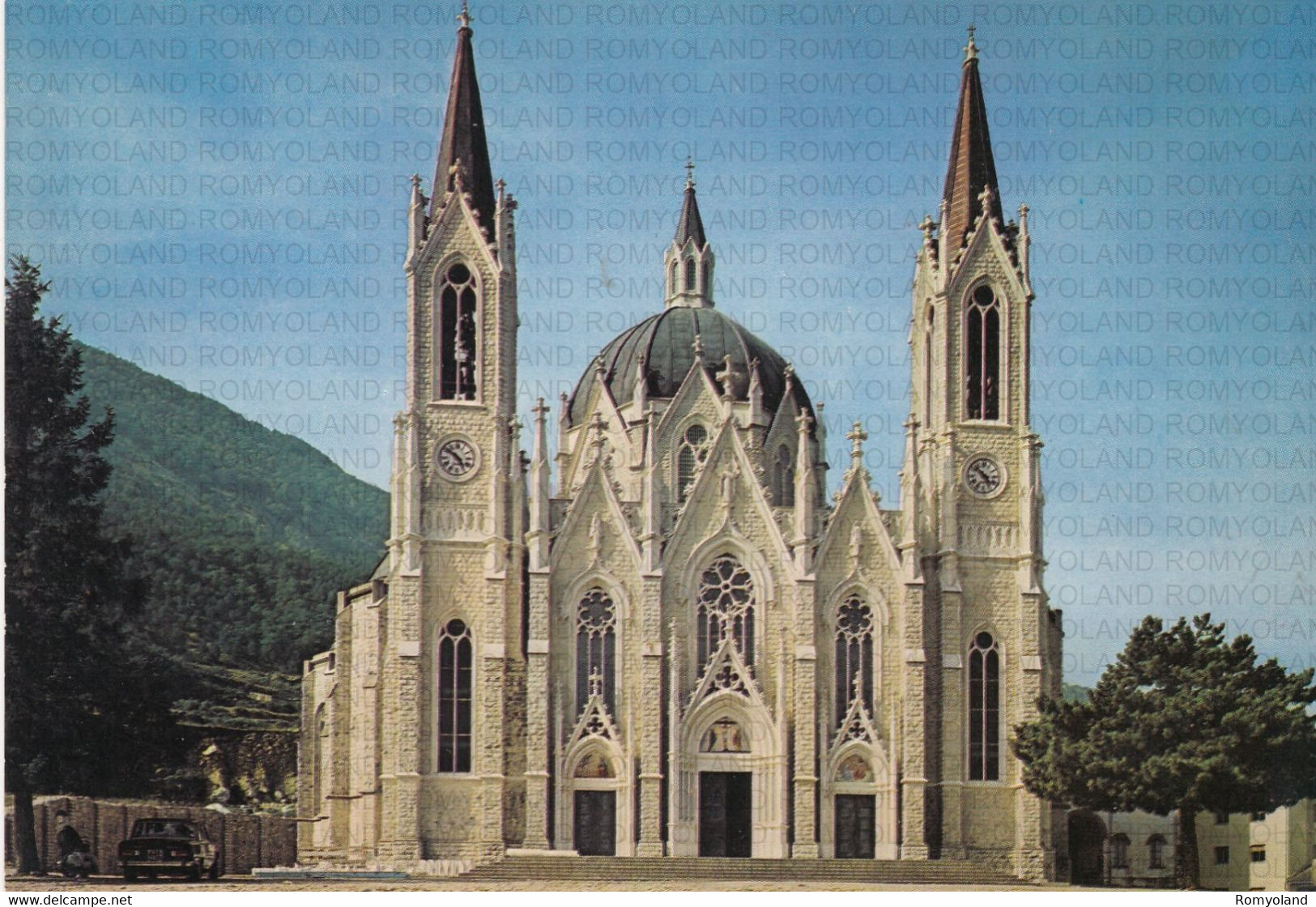 CARTOLINA  CASTELPETROSA,ISERNIA,MOLISE,SANTUARIO DELL'ADDOLORATA-STORIA,MEMORIA,RELIGIONE,BELLA ITALIA,NON VIAGGIATA - Isernia