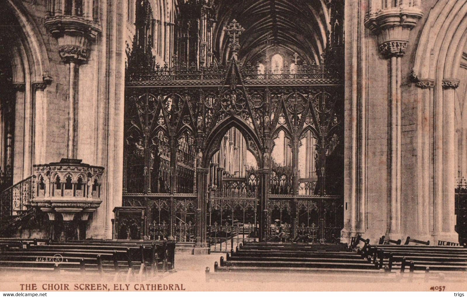 Ely - Cathedral, The Choir Screen - Ely