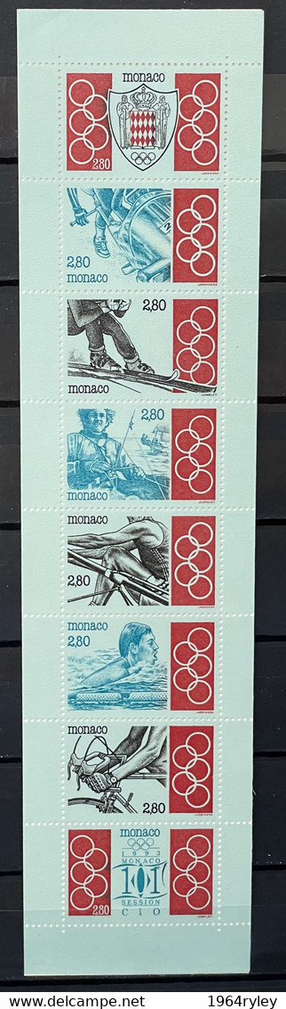 MONACO   - MNH** - 1993 - # 2133 - Booklets