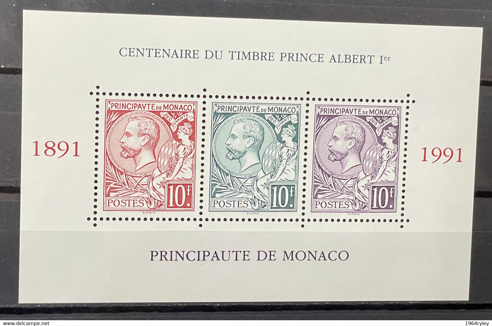 MONACO   - MNH** - 1991 - # B 51 - Blocs