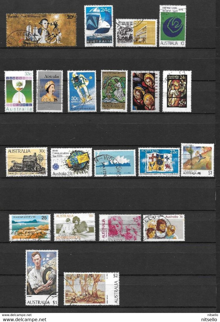 LOTE 1526 /// (C120)   AUSTRALIA - Used Stamps