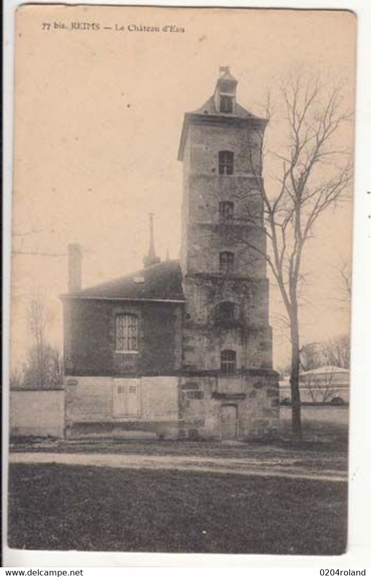 CPA  France 51 - Reims - Le Château D'Eau  : Achat Immédiat - Water Towers & Wind Turbines