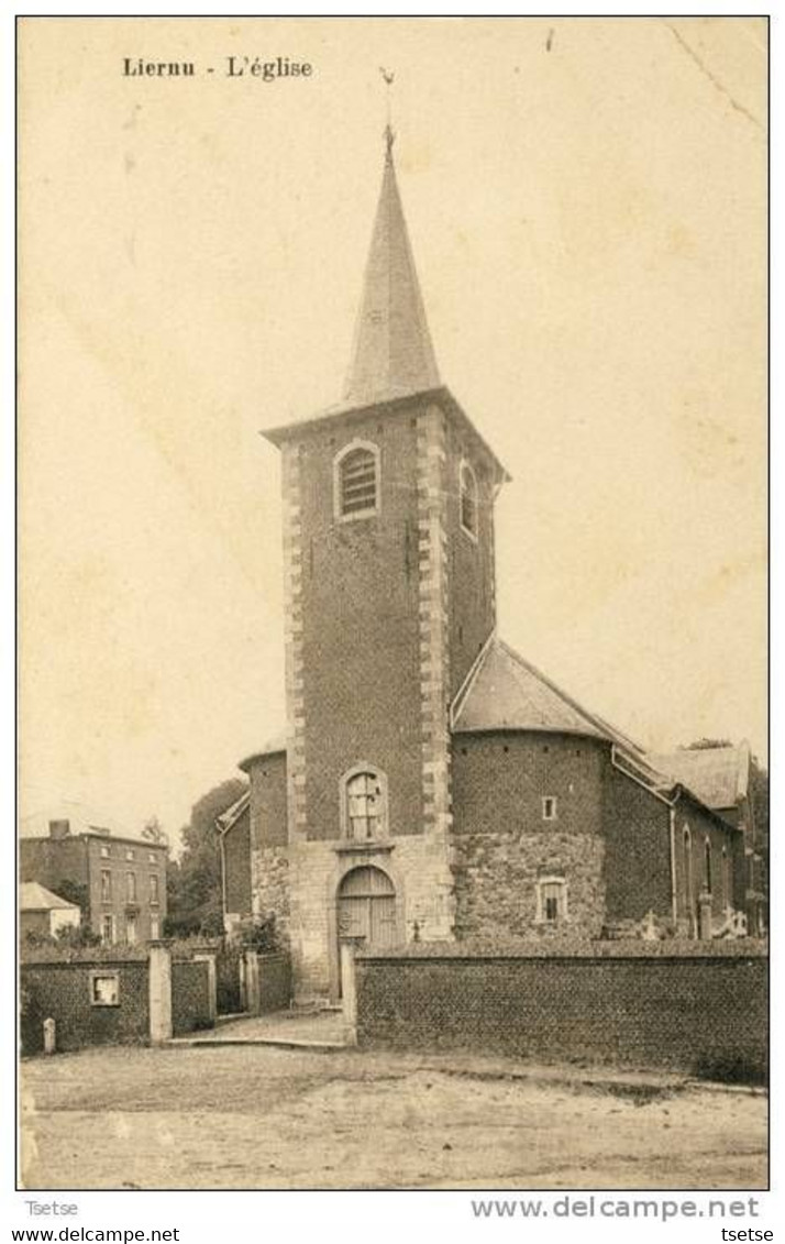 Liernu - L'Eglise - 1944 ( Voir Verso ) - Eghezee