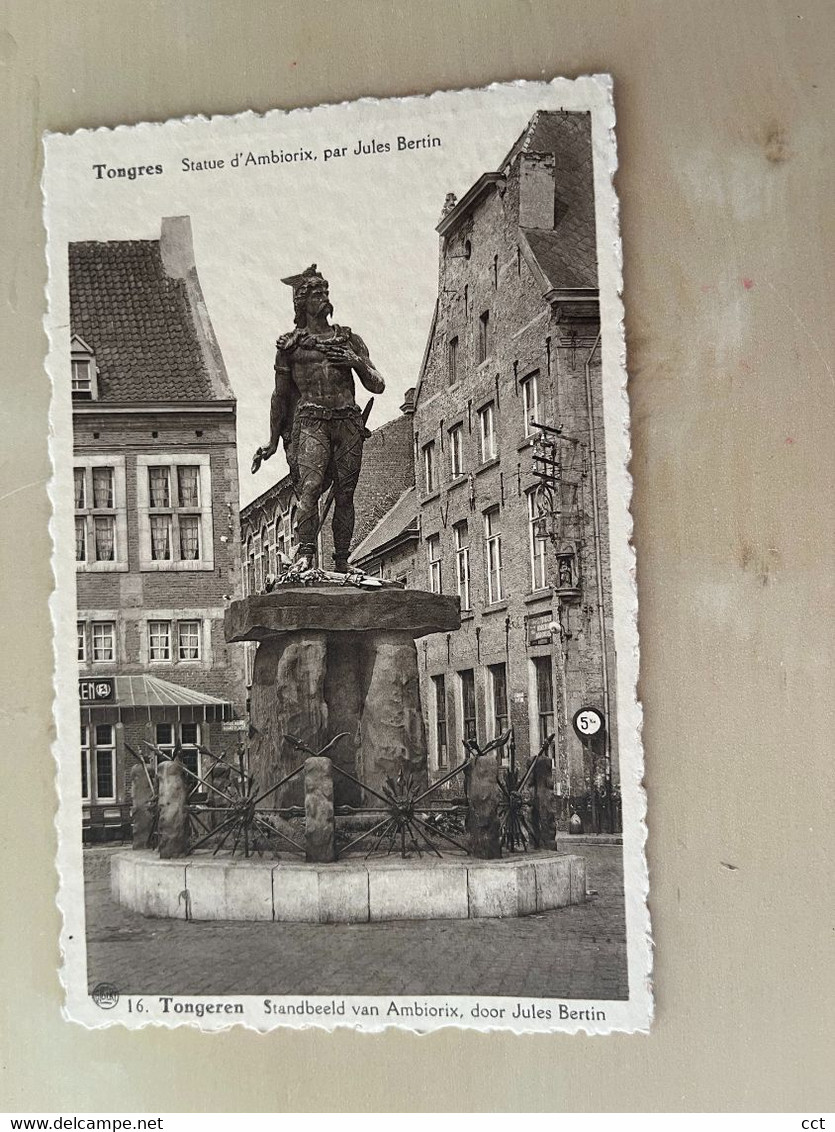 Tongres  Tongeren   Statue D'Ambiorix Par Jules Bertin - Tongeren