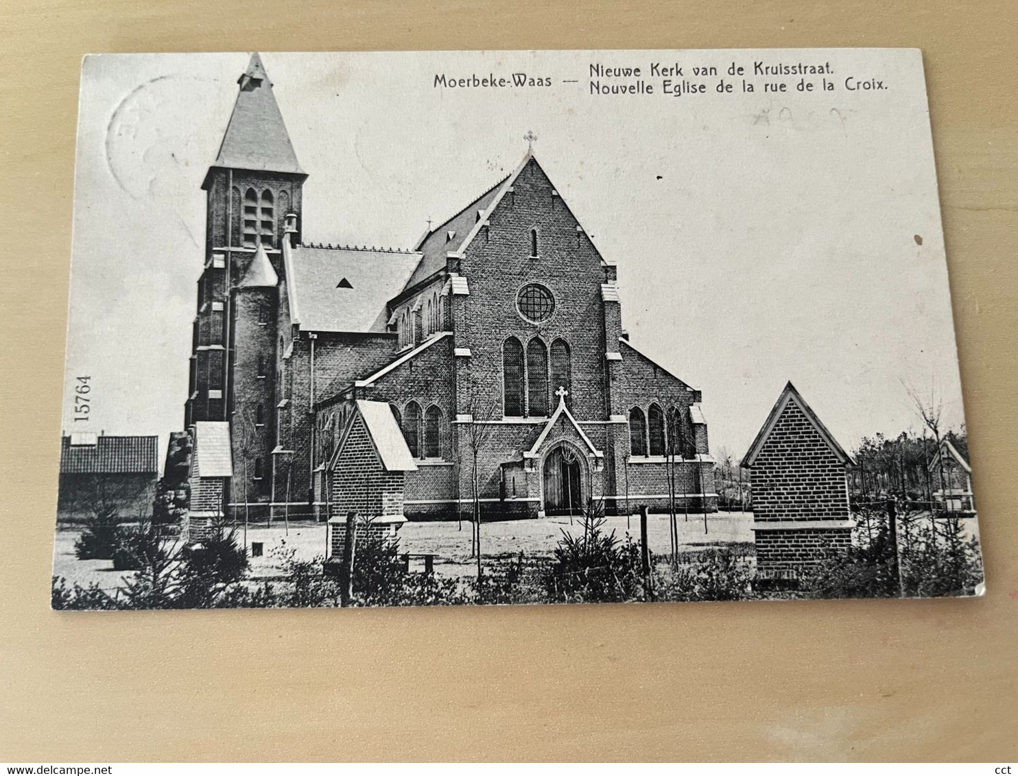 Moerbeke-Waas   Nieuwe Kerk Van De Kruisstraat - Moerbeke-Waas