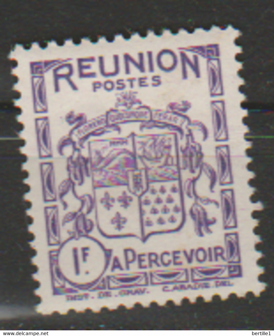 REUNION             N° YVERT  TAXE  23 NEUF SANS CHARNIERES  (NSCH 01/21) - Timbres-taxe