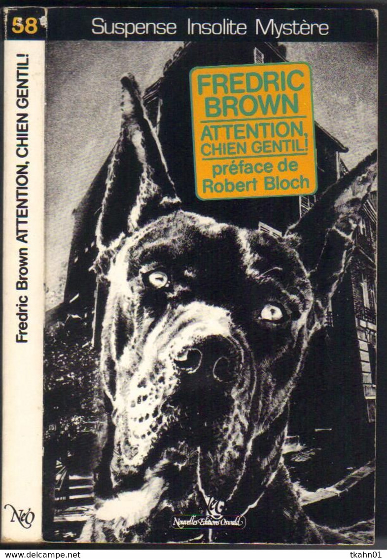 NEO POLICE N ° 58 " ATTENTION CHIEN GENTIL " FREDRIC-BROWN - NEO Nouvelles Ed. Oswald