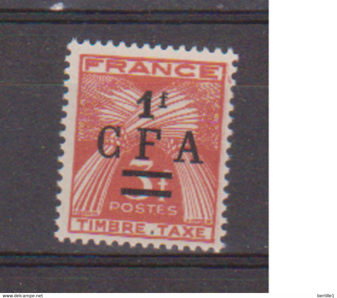 REUNION             N° YVERT  TAXE  38   NEUF SANS CHARNIERES  (NSCH 01/22 ) - Timbres-taxe