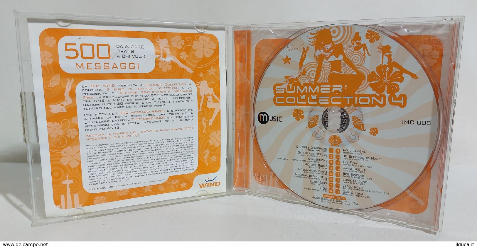I110387 CD - Compilation Summer Collection 4 (Vasco Avril Lavigne David Guetta) - Compilaties