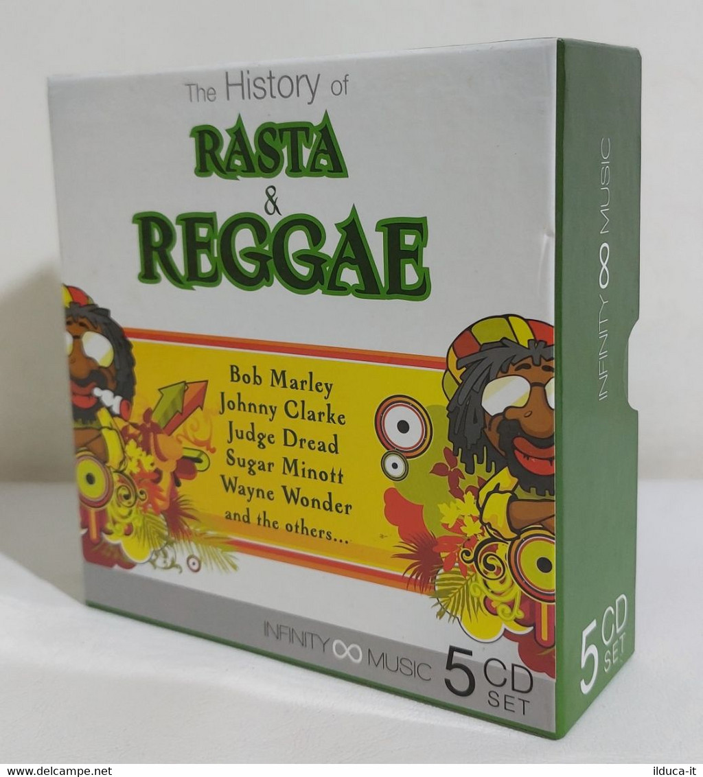 I110400 CD - Cofanetto 5 CD - The History Of Rasta & Reggae - Infinity Music - Reggae